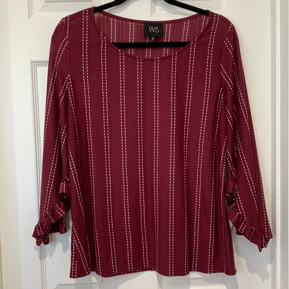 💥3 for $10💥 W5 Striped Top - Picture 1 of 6